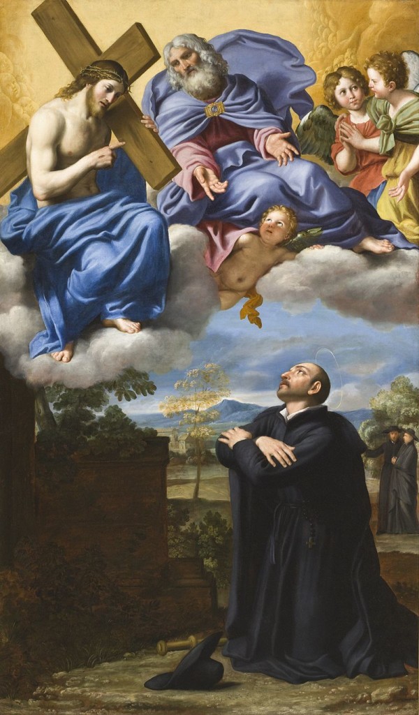 Saint Ignatius of Loyola's Vision of Christ and God the Father at La Storta