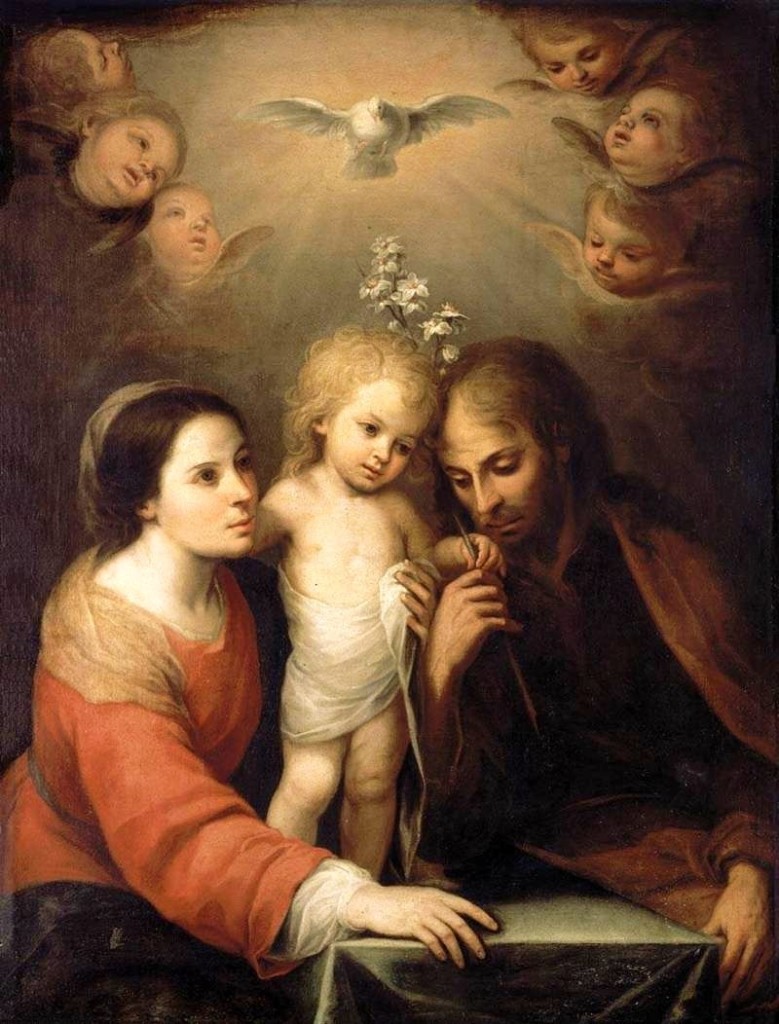 Holy Family, by Juan Simon Gutierrez